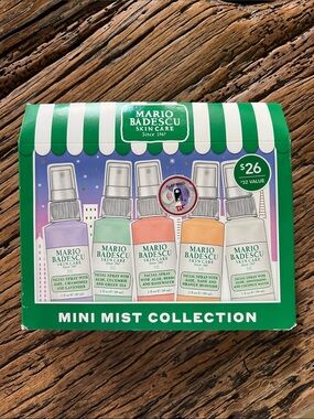 Mario Badescu Mini Mist Collection - Purple, Green, Peach, Orange, White